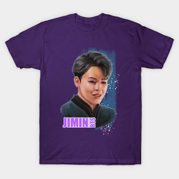 BTS - Jimin T-Shirt by Allentot